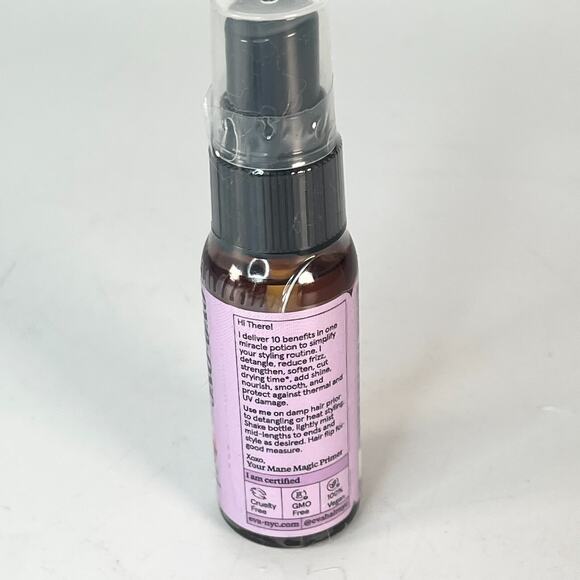 Eva NYC Mane Magic Multibenefit 10-in-1 Primer Spray Travel 1 fl oz 30ml New - Picture 7 of 8